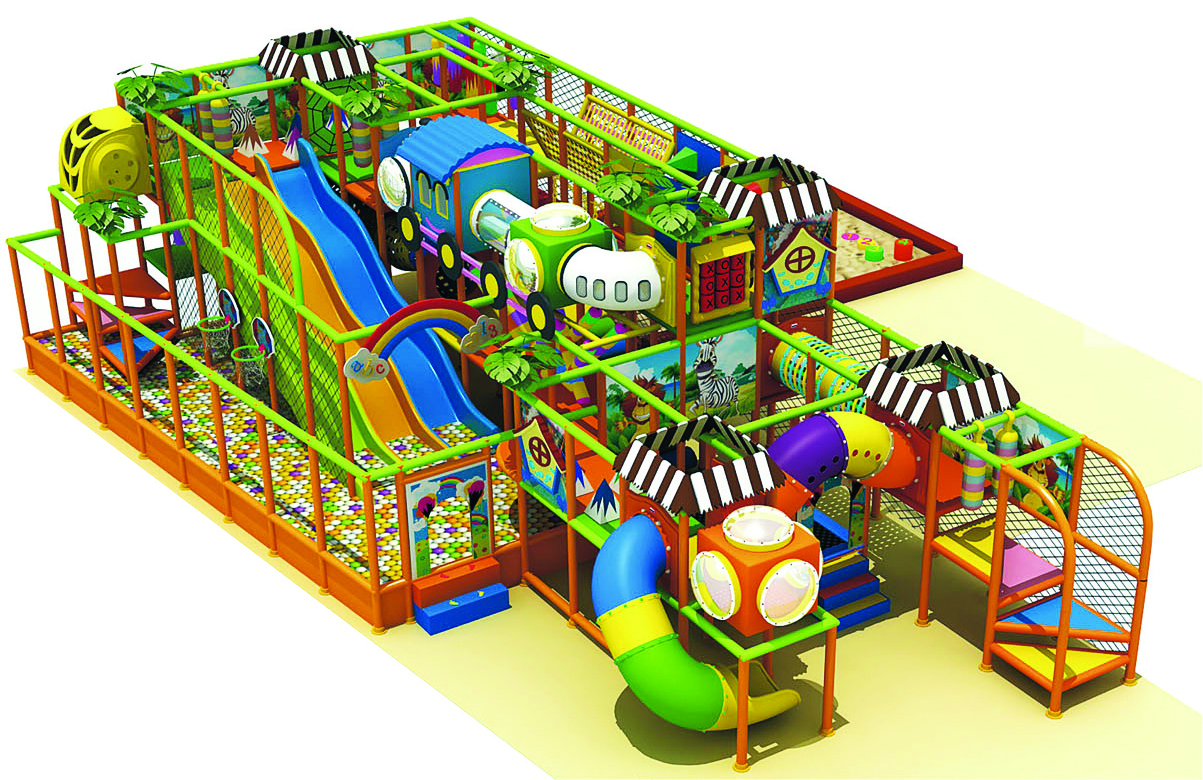 Mall Children Family Entertainment Center Playhouse Soft Party Equipment Play Area Set Naughty Castle Kids Playground Indoor