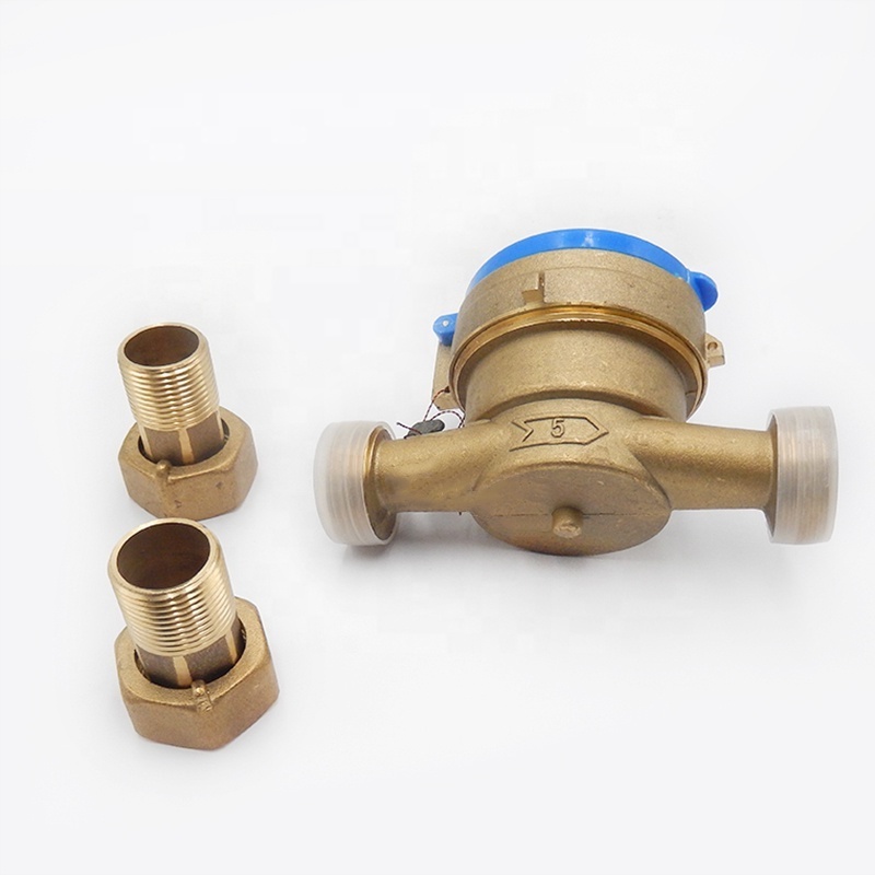 ISO 4064 Class B 20mm  Wet Type Singlejet Water Meter