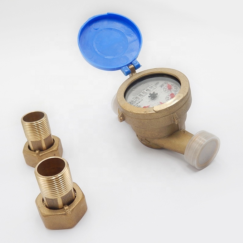 ISO 4064 Class B 20mm  Wet Type Singlejet Water Meter