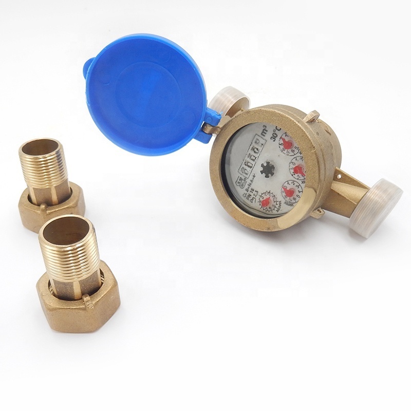 ISO 4064 Class B 20mm  Wet Type Singlejet Water Meter