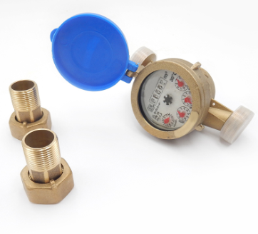 ISO 4064 Class B Wet Type Singlejet Vane Wheel Water Meter