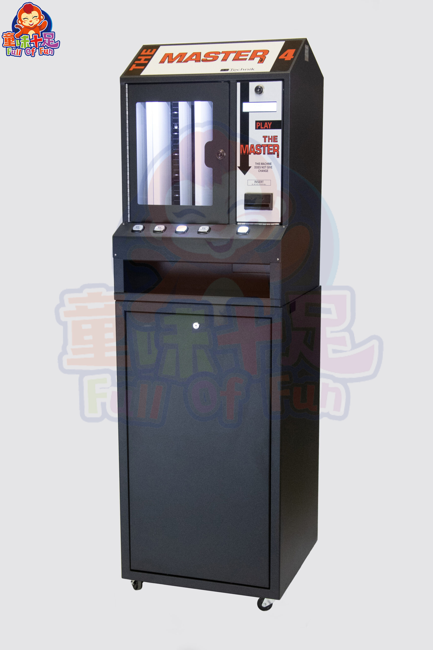 ticket dispenser Master 4 Black Pull Tab Machine