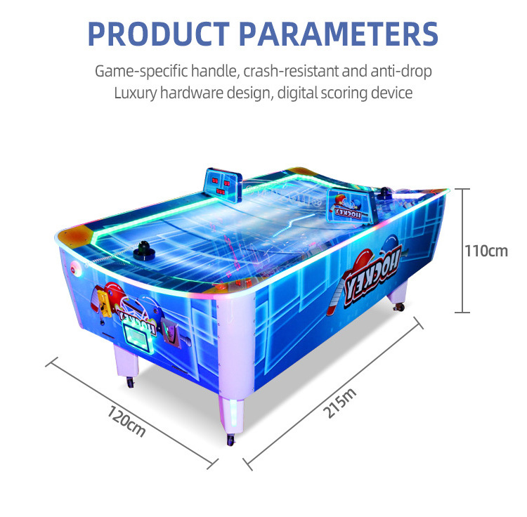 Tournament Choice Air Hockey Tables coin operated Game With Air Hockey And Pool Table