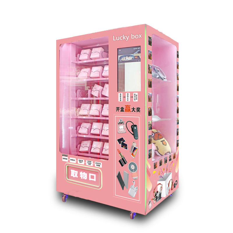 Touch Screen Cashless Payment Vending Machines Gift Mystery Lucky Box Vending Machine