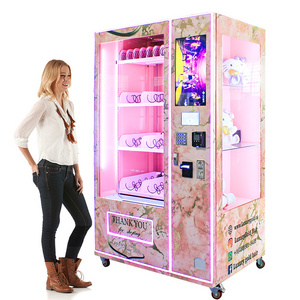 Mobile and portable large-scale vending machine for snacks and drinks with customizable appearance