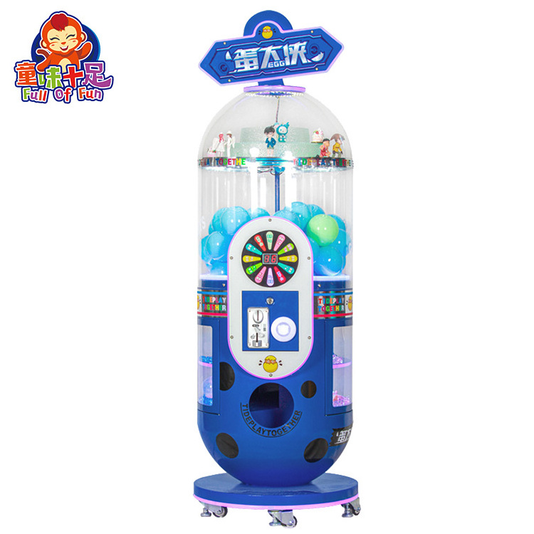 New amusement machine gumball capsule toys candy gashapon vending egg capsule machine for sale