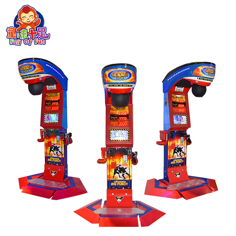 Dragon Punch Game Machine Boxing Power Test  Machine Coin Operated Boxing Game Machine For Sales