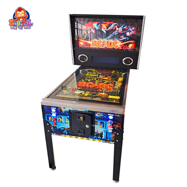 ultra virtual pinball arcade game machine vintage pinball 120hz mechanical pinball led lights game machines for sale