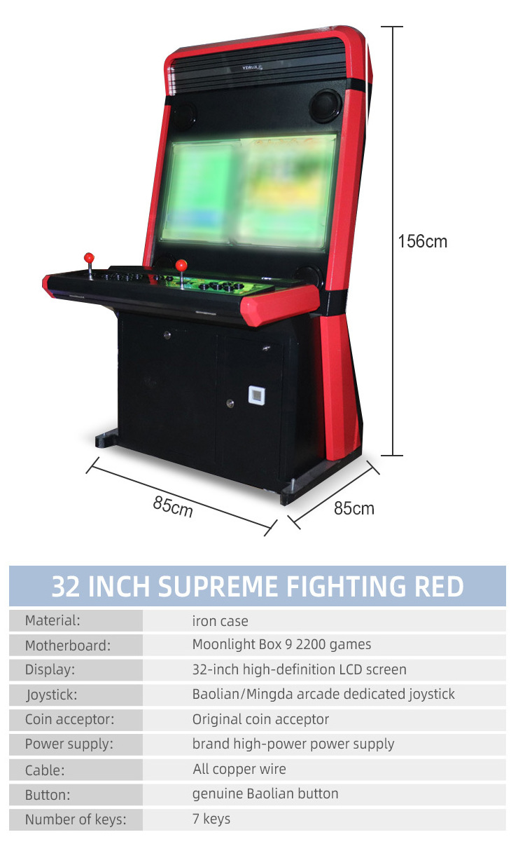 2023 hot sale coin operated fighting cabinet video game arcade taito vewlix cabinet vewlix arcade game machine