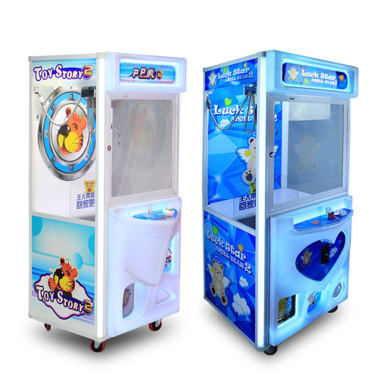 Newest Style Kids Min Toy Crane Claw Game Machine Pusher Arcade Vending Games Machine For Game Center