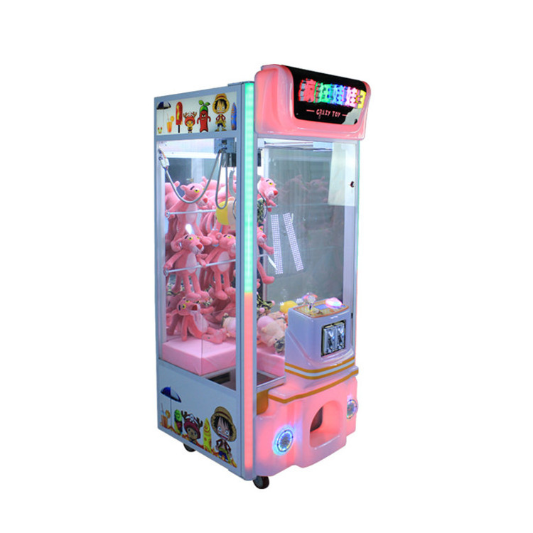 Newest Style Kids Min Toy Crane Claw Game Machine Pusher Arcade Vending Games Machine For Game Center