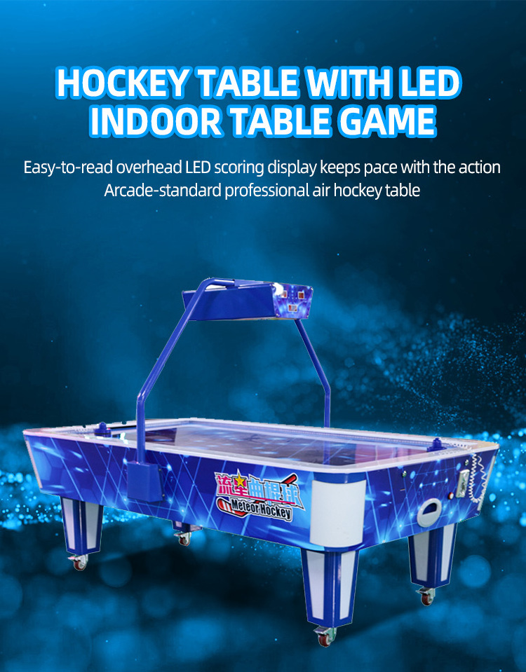 High Quality Cheap Tournament Choice Superior Coin Operated Machine Classic Table Top Arcade Air Hockey Table