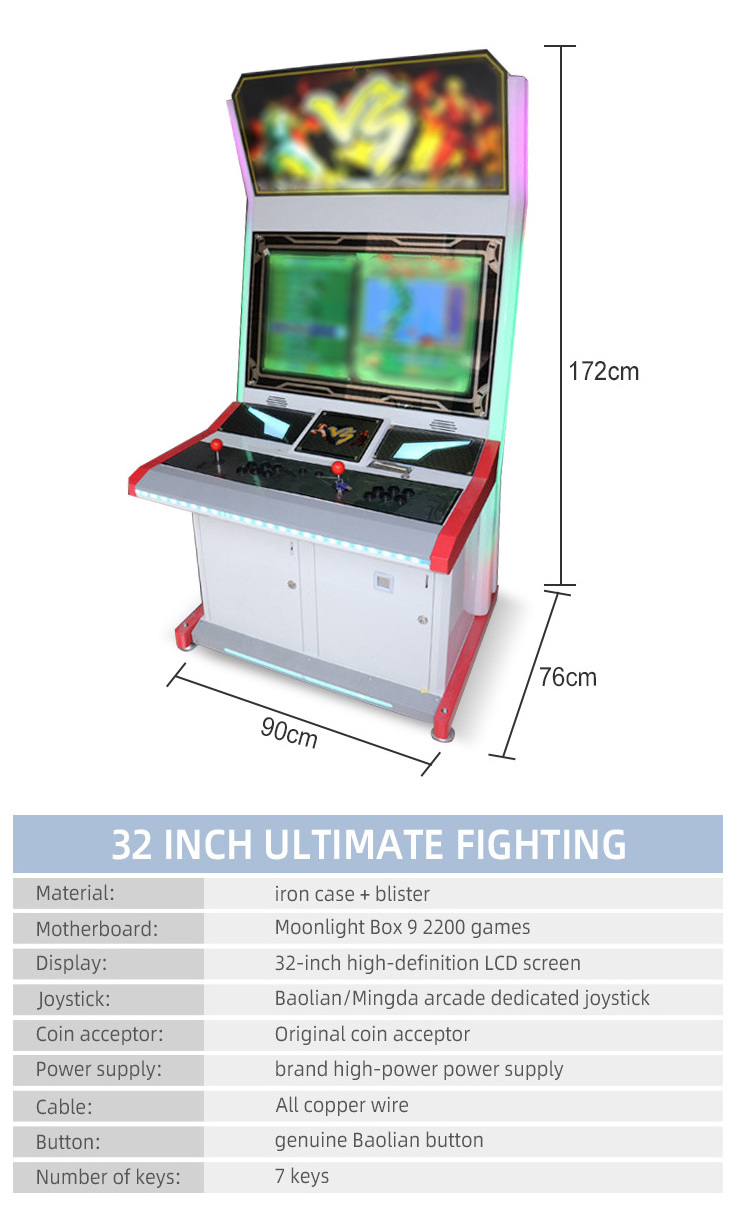 2023 hot sale coin operated fighting cabinet video game arcade taito vewlix cabinet vewlix arcade game machine