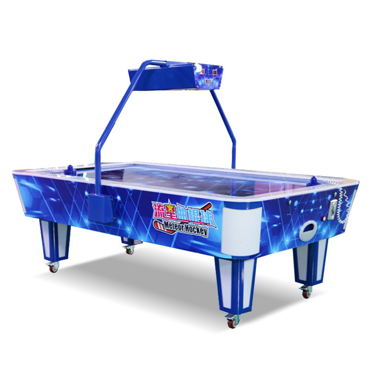 Indoor coin operated air hockey puck game machine dolphin air hockey table sport  game machine