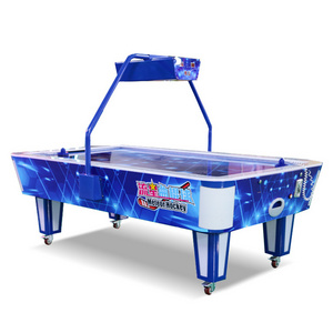 Indoor coin operated air hockey puck game machine dolphin air hockey table sport  game machine