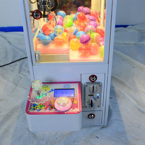 2024 New Design Mini Claw Crane Machine  Game Toys Plush Human Small Metal Claw Crane Machine With Coin Operated/Bill Acceptor