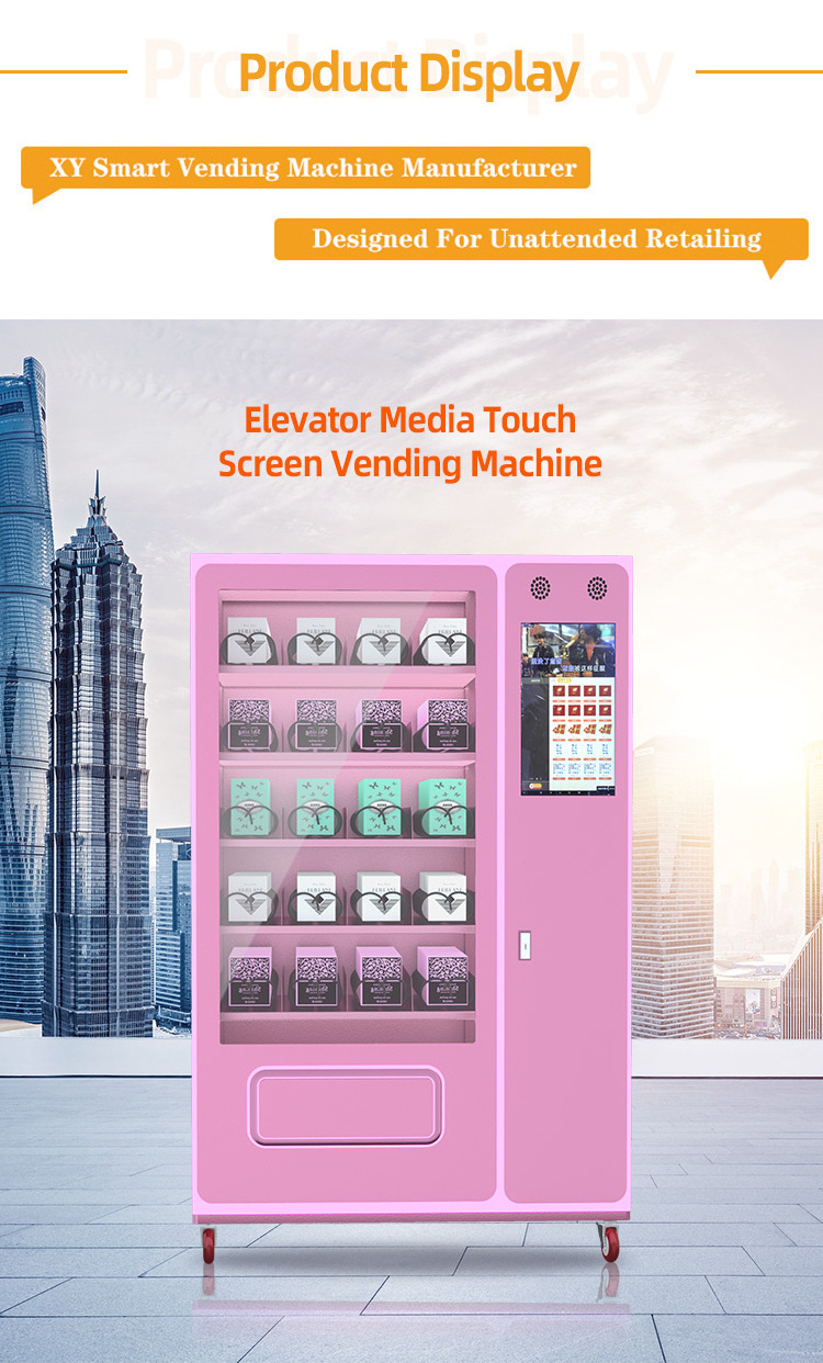Touch Screen Cashless Payment Vending Machines Gift Mystery Lucky Box ...