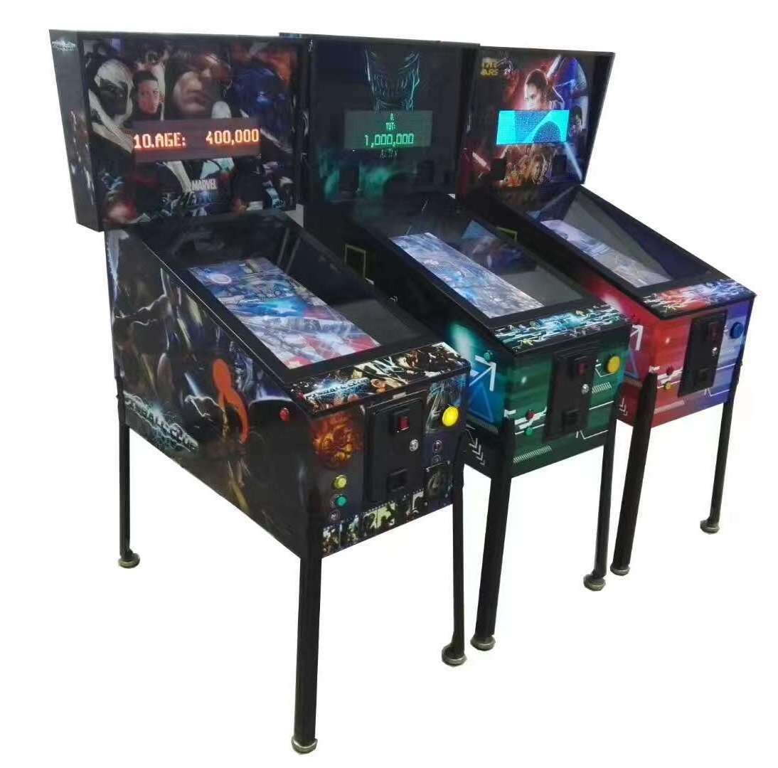 49 inch 4K resolution 3 screen game Coin Operated arcade Virtual Pinball Game Machine