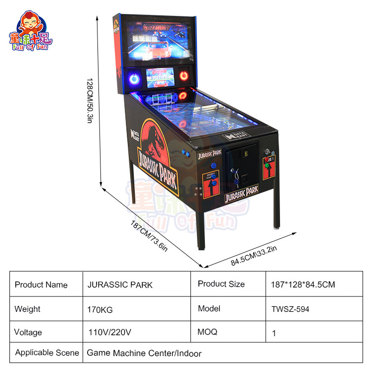 ultra virtual pinball arcade game machine vintage pinball 120hz mechanical pinball led lights game machines for sale