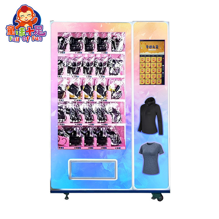 New Products style Custom clothing clothes shirts vending machine for sale