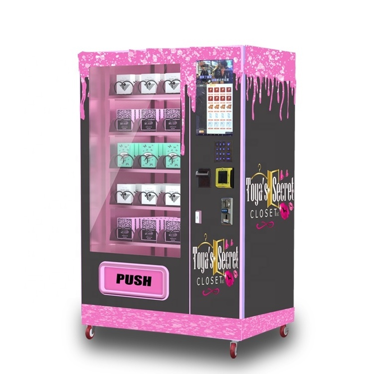 Mobile and portable large-scale vending machine for snacks and drinks with customizable appearance