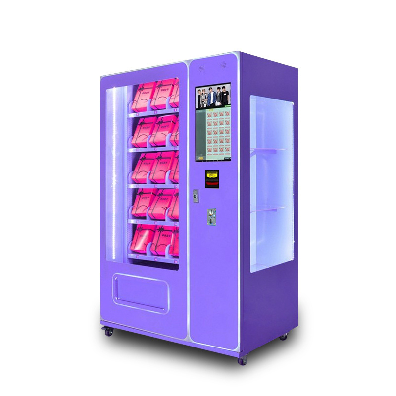 Touch Screen Cashless Payment Vending Machines Gift Mystery Lucky Box ...
