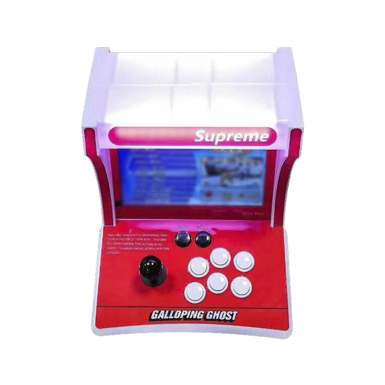 Coin operated mini portable arcade game bartop retro arcade machine de jeux