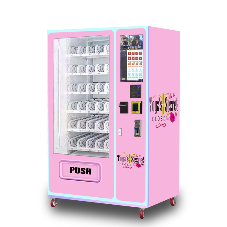 Mobile and portable large-scale vending machine for snacks and drinks with customizable appearance