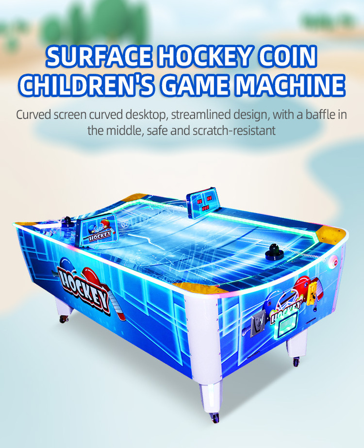 Tournament Choice Air Hockey Tables coin operated Game With Air Hockey And Pool Table