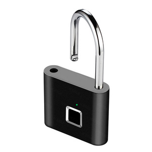 KERUI Fingerprint Lock Smart Padlock Thumbprint Door Padlocks Portable Anti-Theft Fingerprint Lock