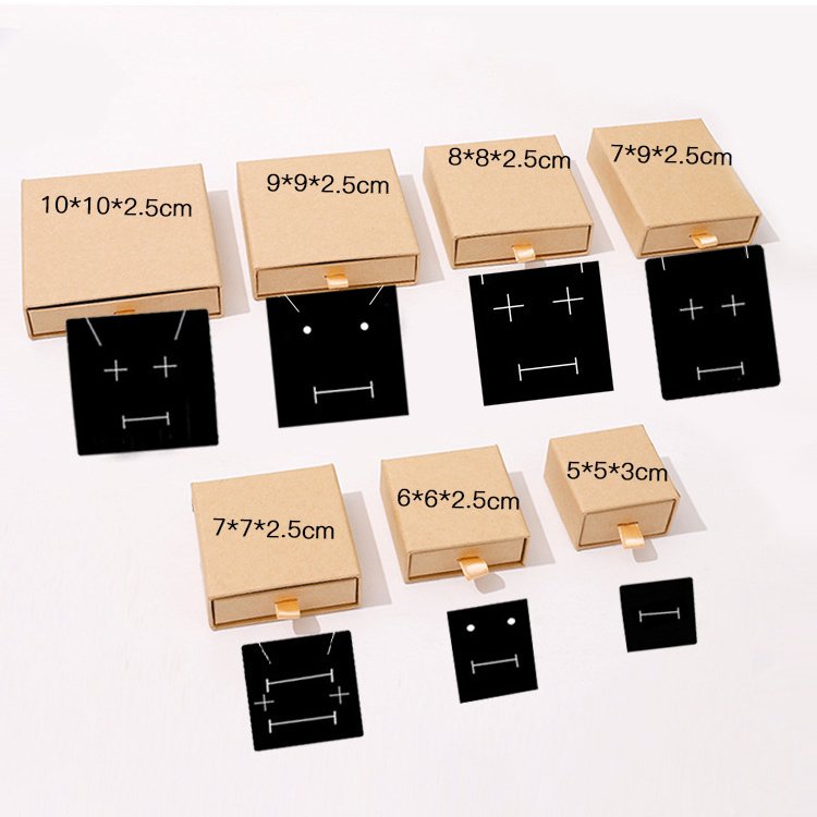 Tongxing Custom Cardboard Drawer Sliding with Foam Necklace Earring Bracelet Ring Custom Logo Gift Paper Packaging Jewelry Box