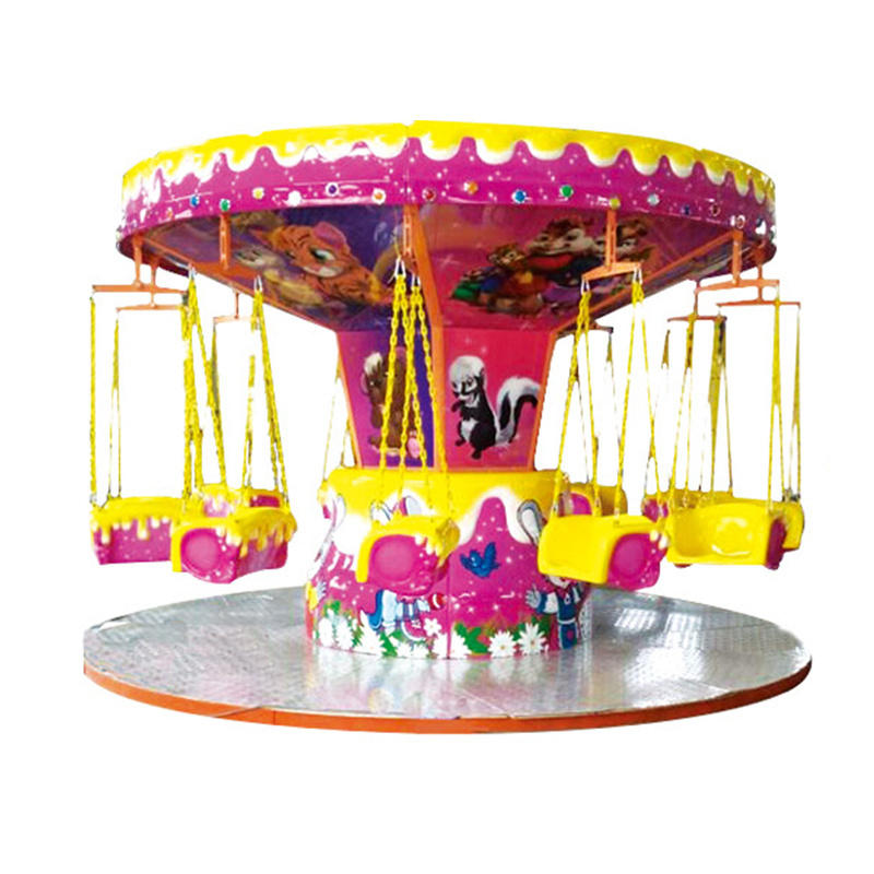 Ocean Style Children Amusement Park Carousel Kiddie Rides Merry Go Round Rides for Kids