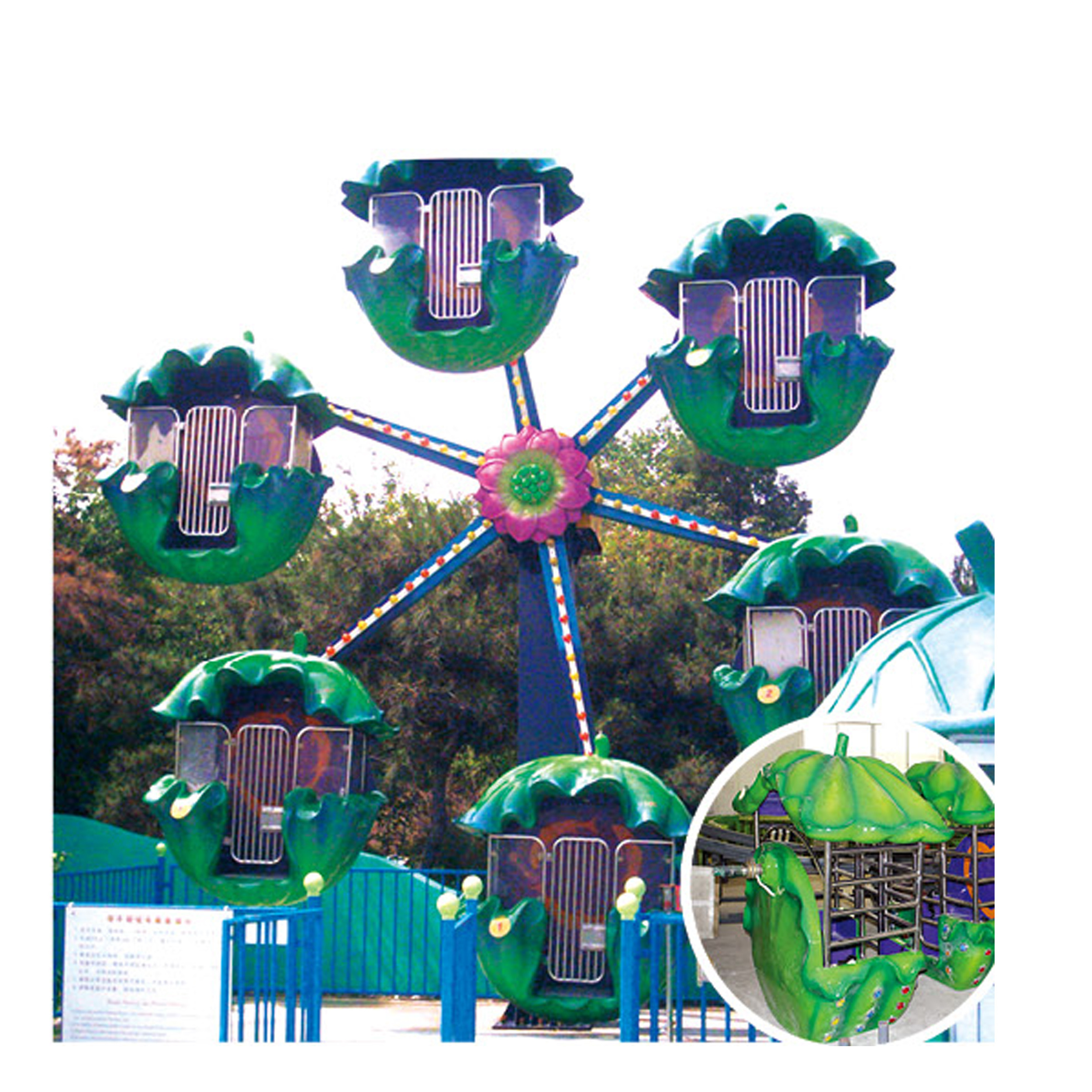 Merry Go Round FRP Carousel Horses Rides Equipment for Sale Amusement Park Fairground Kids Indoor Games for Malls 1 Set Tongxin