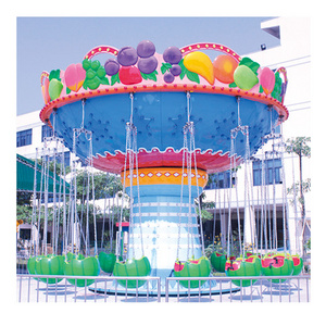 Commercial Amusement Park Rides Electric Games Rotating Fruit Style Flying Chair for Kids Theme Park CE Certificate Gua Tongxin