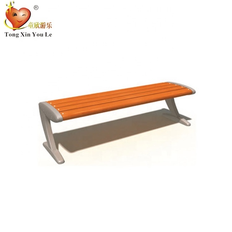 Park simple wood bench design cast steel park bench new