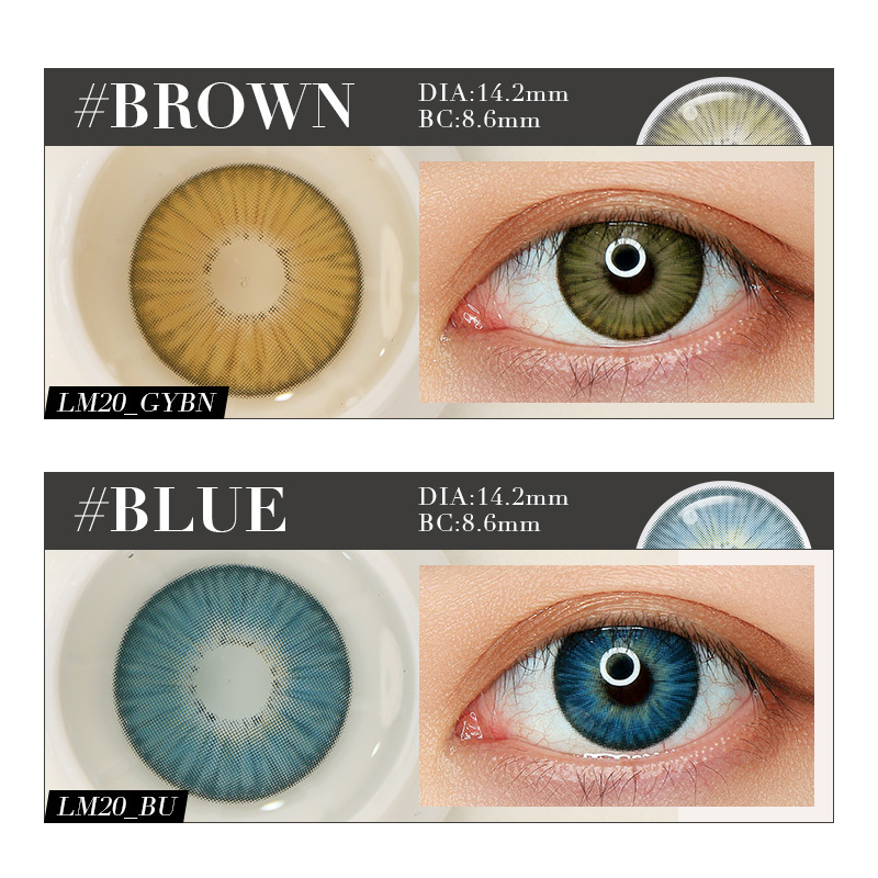 Wholesale Prescription Color Contact Lenses With Power NewYorkProIl Yearly Eye Color Lens Pupilent Lentes De Contacto De Colores