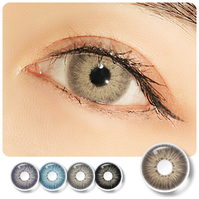 Wholesale Colored Contact Lenses With Prescription Coloured Eye Lens Pupilentes Lentes De Contacto De Colores Custom Logo