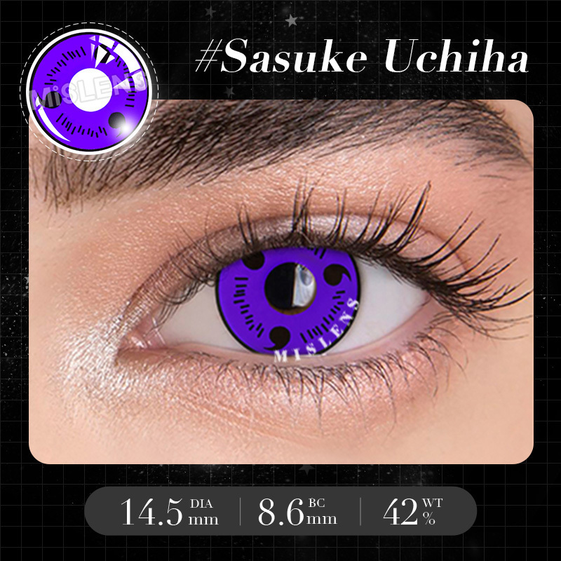 Beauty Pupil Sharingan Cosplay Contact Lenses Anime For Eyes Halloween Cosmetic Cat Eye Color Contact Lens