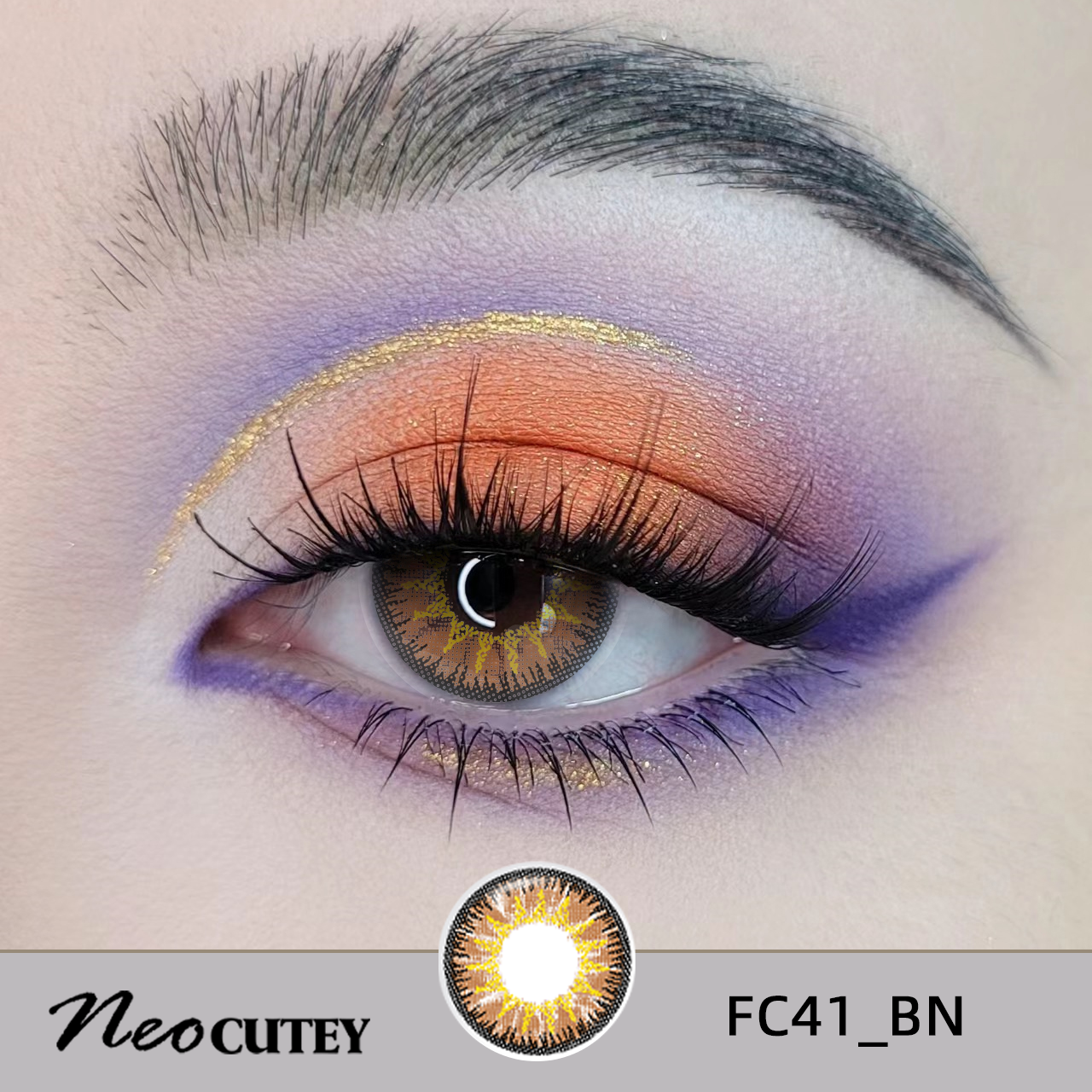 Vika Tricolor Neocutey Brand OEM/ODM lentilles de contact anime pas cher contact lenses wholesale