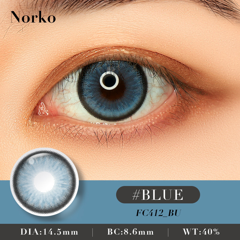 Wholesale dark blue wholesale yearly color eye lens contact lenses colour len with power for cosplay sharingan