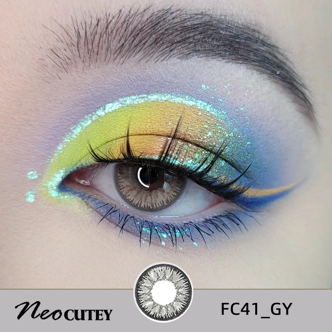 Vika Tricolor Neocutey Brand OEM/ODM lentilles de contact anime pas cher contact lenses wholesale