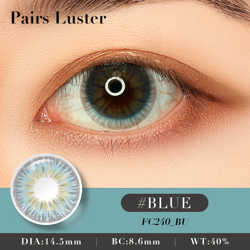 costom hydrogel black wholesale yearly color eye lens contact lenses colour len with power for cosplay bella