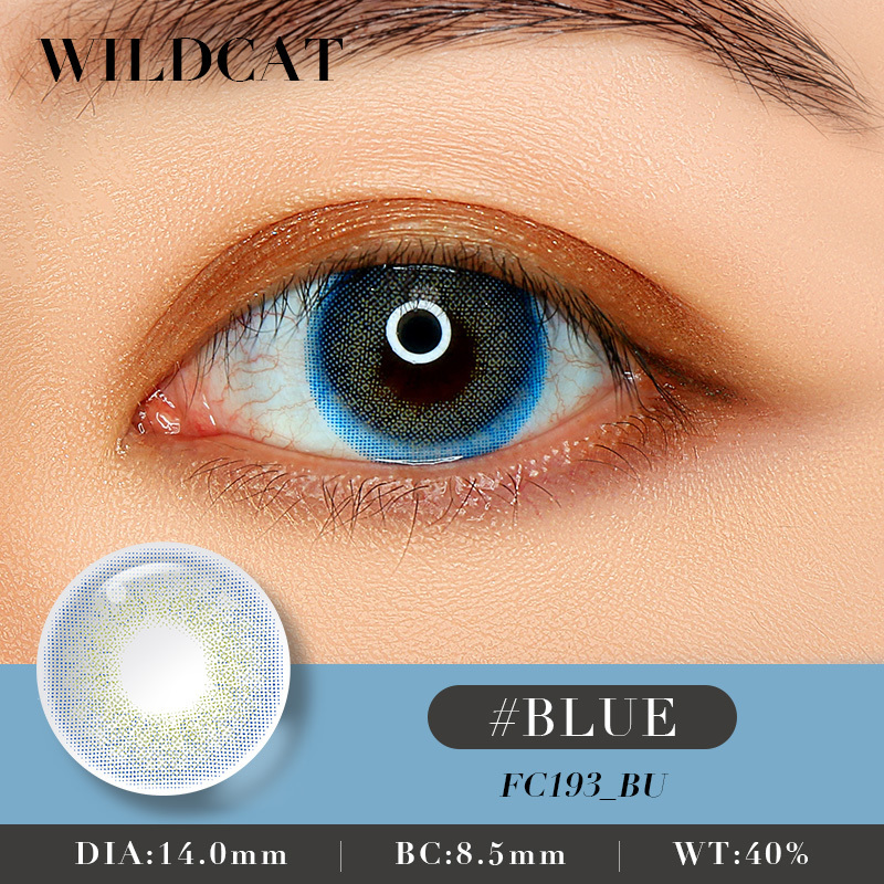 Cosmetic lenses yearly colored eye contacts color contact lens natural color hot sale contact lenses