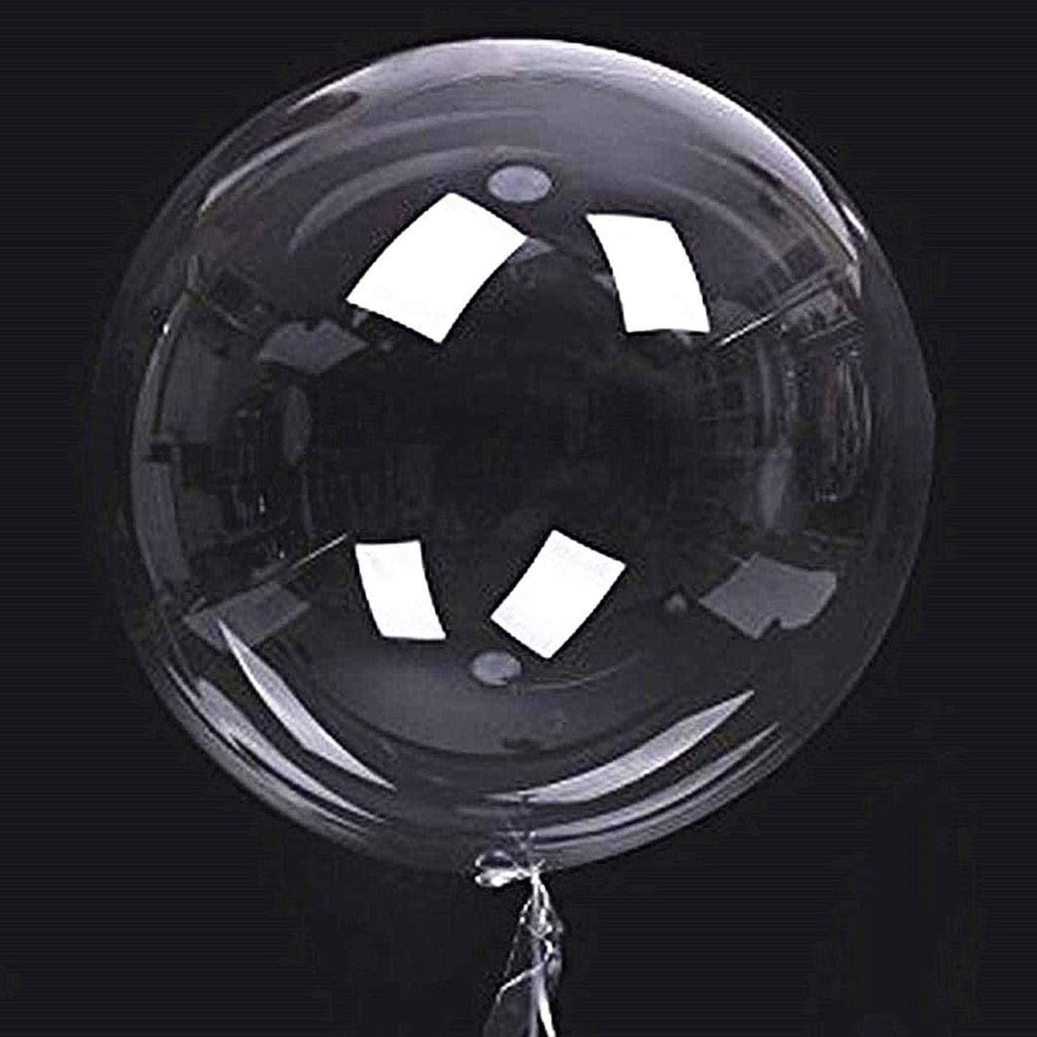 Big Giant 12 18 36 inch Party Bubble Transparent Color Filled Latex Free PVC Material Bobo Balloon