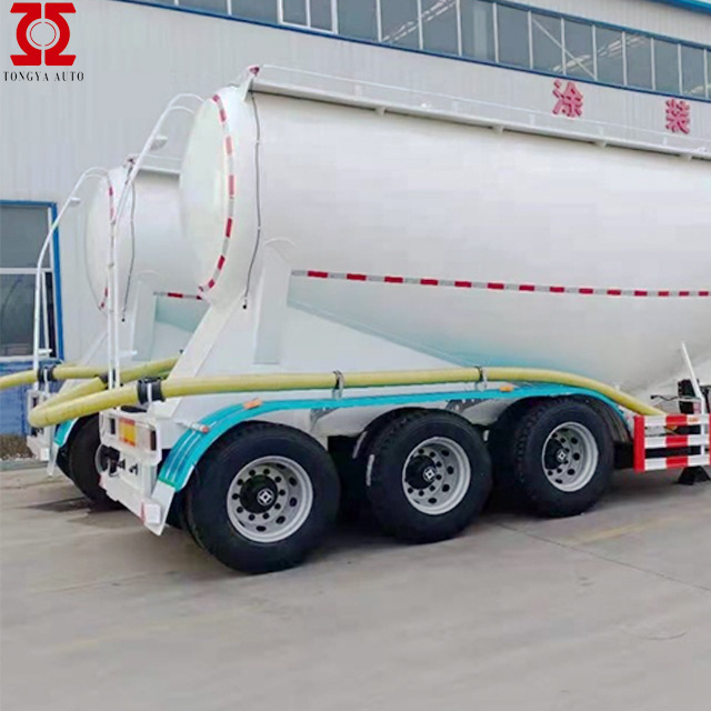 TONGYA Factory Bulk Powder Cement Transport Semi Trailer Truck Cement Trailer