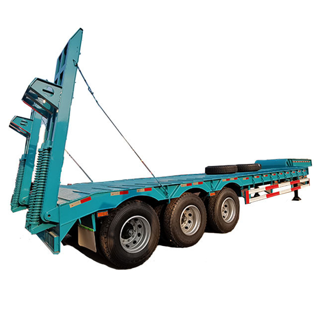 China TONGYA New 53 Axles 100 Ton Heavy Duty Trailer Lowboy Lowbed Trailers For Sale