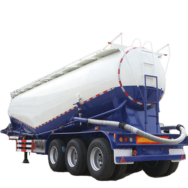 China Manufacture TONGYA 80T Bulk Cement Tanker Semi Trailer  For Sale Cement Bulker Capacity