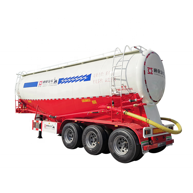 TONGYA Factory Bulk Powder Cement Transport Semi Trailer Truck Cement Trailer