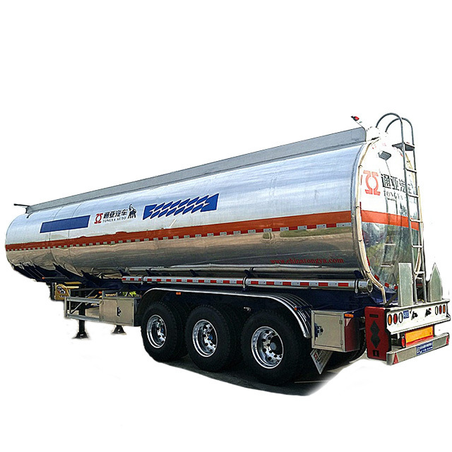 3 Axles 42000 Liters Liquid Diesel Oil Storage Fuel Tanker Semi Trailer