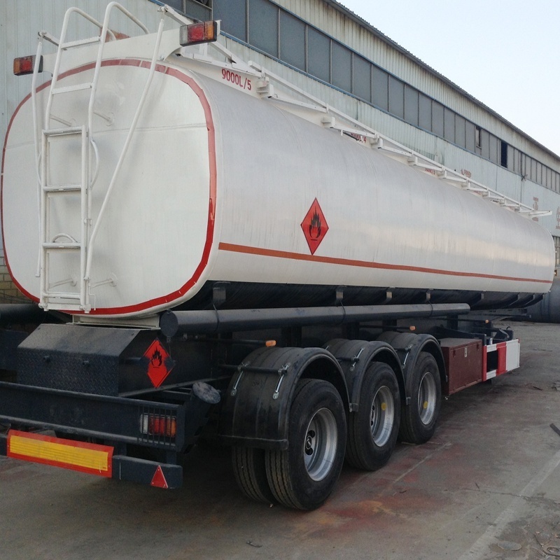 ISO 10000 gallon crude/OIL/FUEL tanker truck capacity semitrailer